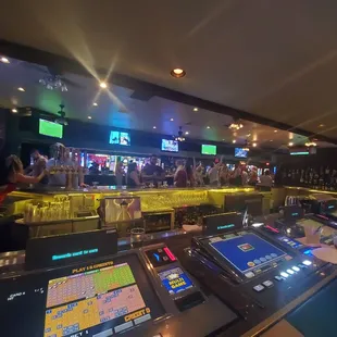 View from outside seating