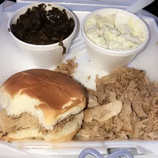 I already ate 1 sandwich and the meat left could make a third!