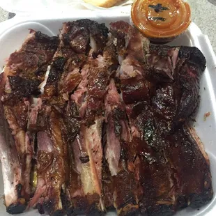 The BBQ ribs