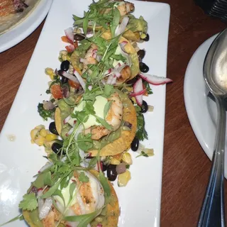 Blackened Shrimp Tostada