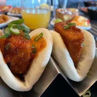 Fried Tofu Bao Bun