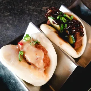 2 Pieces Shrimp Bao Buns Brunch