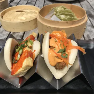 2 Pieces Korean Tofu Bao Buns Brunch