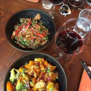 Orange Chicken Bowl Brunch