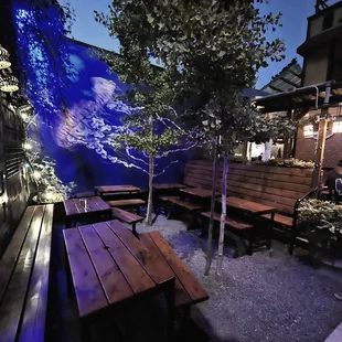 Chill outdoor seating