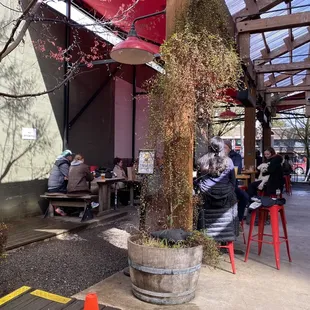 A safe outside space