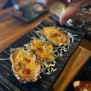 Baked Oysters with Special Mayo