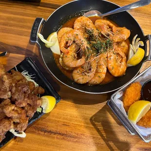 1 lb. House Special Spicy Cajun Shrimp with Corn