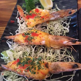 Baked Shrimp with Melted Cheese