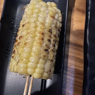 Charcoal Grilled Corn Cob
