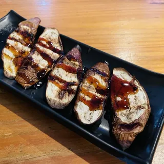 Charcoal Grilled Eggplant