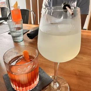 Worsham Boulevardier and Corpse Reviver