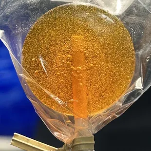 Honey lollipop