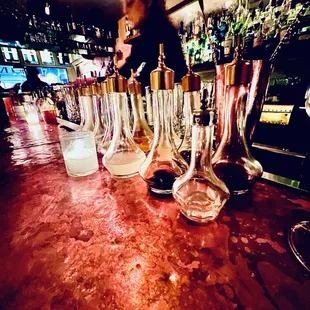 A lineup of killer drinks