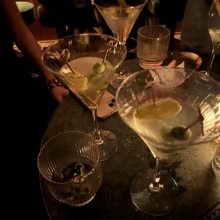 Misfit martini with side of olives