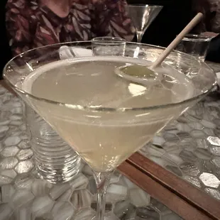 Dirty martini