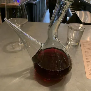 Porrón of house wine
