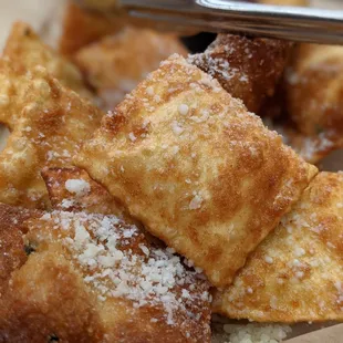 Fried ravioli