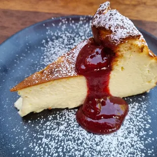 Basque burnt cheesecake