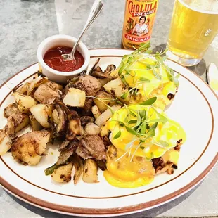 Chorizo Benedict