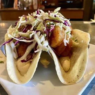 Baja Crispy Shrimp Tacos