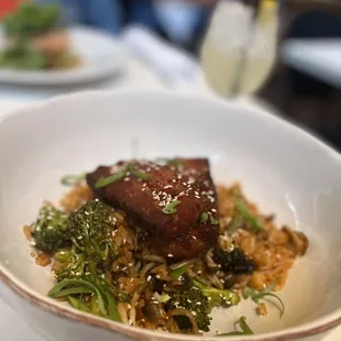 Pork belly fried rice