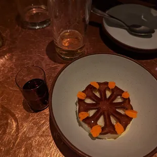 Lemon chamomile semifreddo delishh