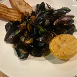 Mussels appetizer