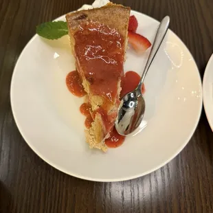 Strawberry cheesecake