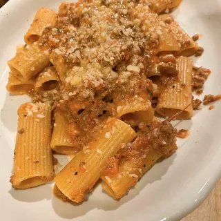 Rigatoni Bolognese