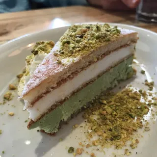 Pistachio Ricotta Cake