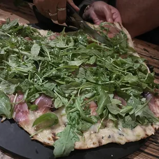 Grilled Pizza