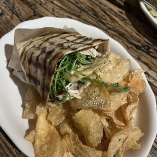 Grilled Chicken Panini Wrap
