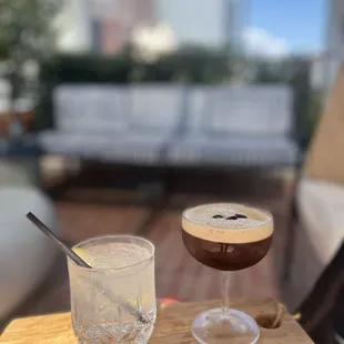 gin and tonic  espresso martini