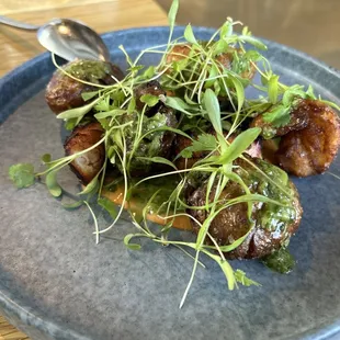 Spanish octopus is a vinegar bomb, it literally make you &apos;cry&apos; after a bite on potatoes.