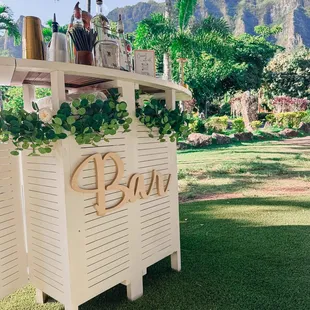 Our Colada Bar in action at Kualoa Ranch