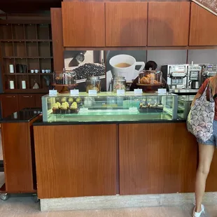 Pastry counter
