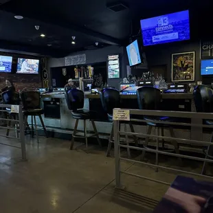 people sitting at the bar