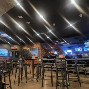 the interior of a restaurant