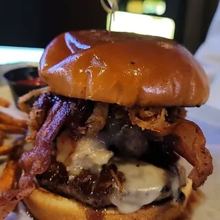 Blueberry BBQ Burger