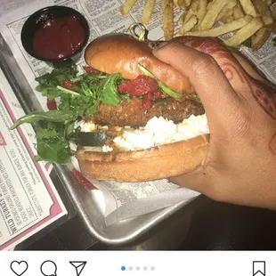 Lamb Burger