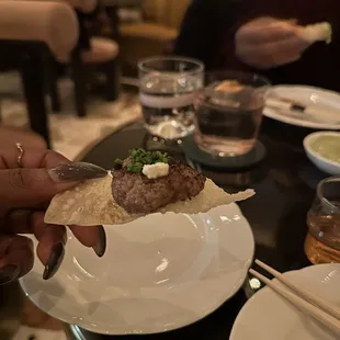 Wagyu tostada