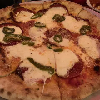 Pepperoni & Pickled Pepper Pizza*