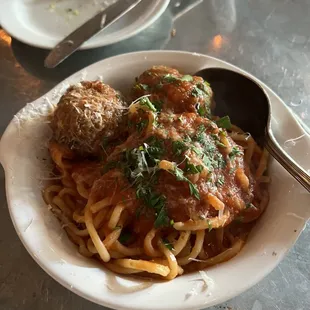 Spaghetti and Meatballs