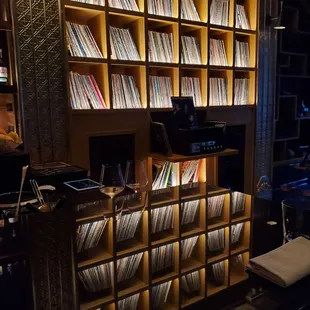 Albums and Record Player