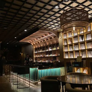 the interior of a restaurant