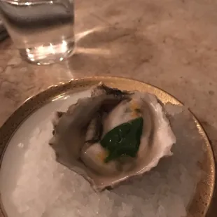 Huitres En Nage Glacee