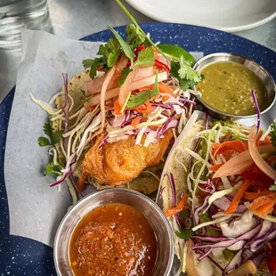 Fish tacos happy Hour