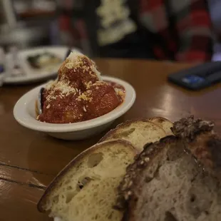 Meatball is a hearty small plate!