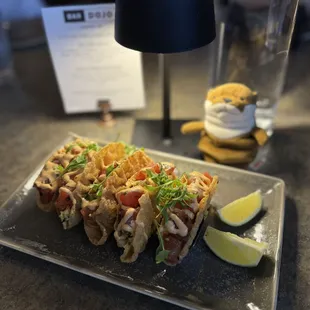 Ahi taco